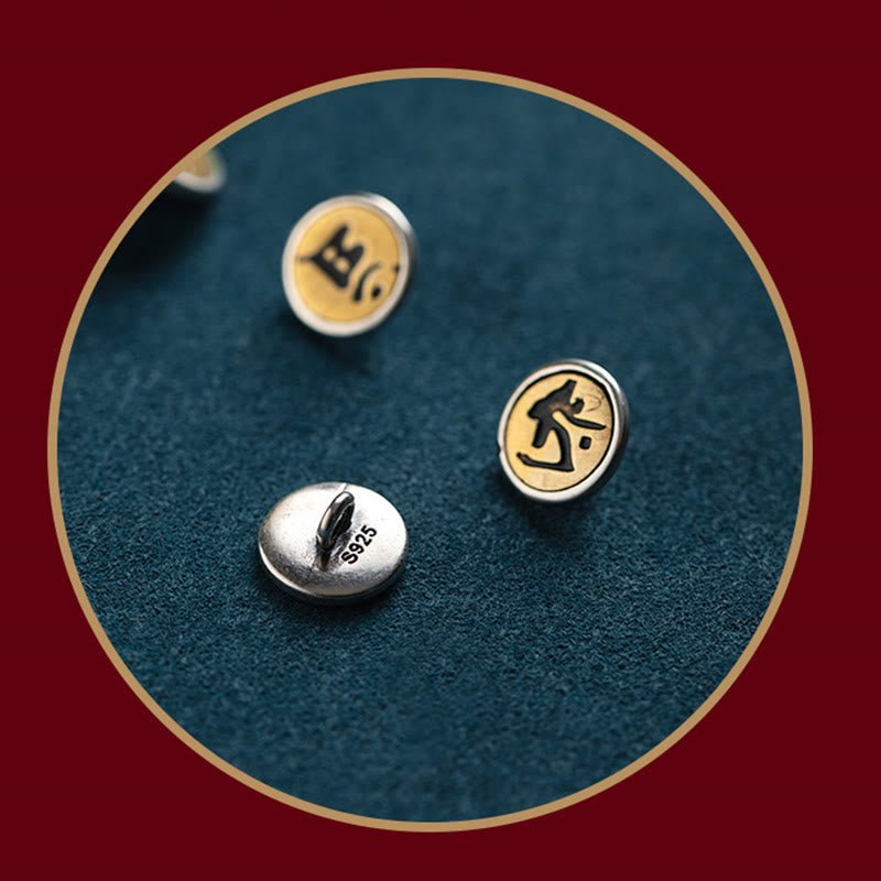 Buddha Stones Handmade 925 Sterling Silver Chinese Zodiac Natal Buddha Protection Colorful Rope Bracelet - Image 15