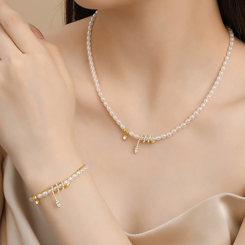 Buddha Stones 925 Sterling Silver Year Of The Snake Pearl Bracelet Necklace Pendant - Image 13