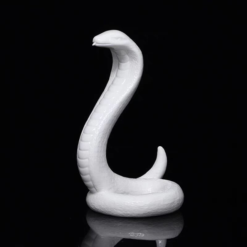Buddha Stones Year Of The Snake Ceramic Home Decoration - Image 12