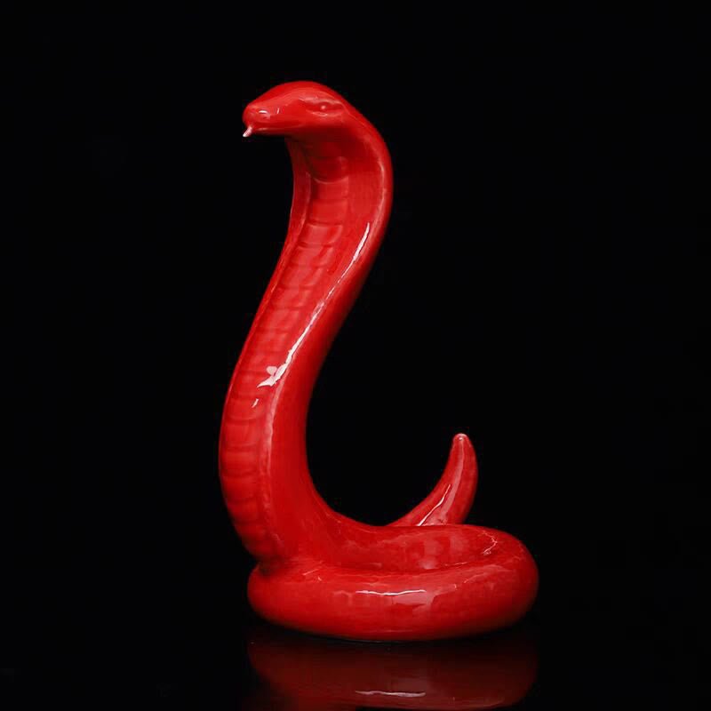 Buddha Stones Year Of The Snake Ceramic Home Decoration - Image 11